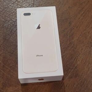 Box only Apple iPhone 8 Plus Gold 128GB A1897 Empty box only